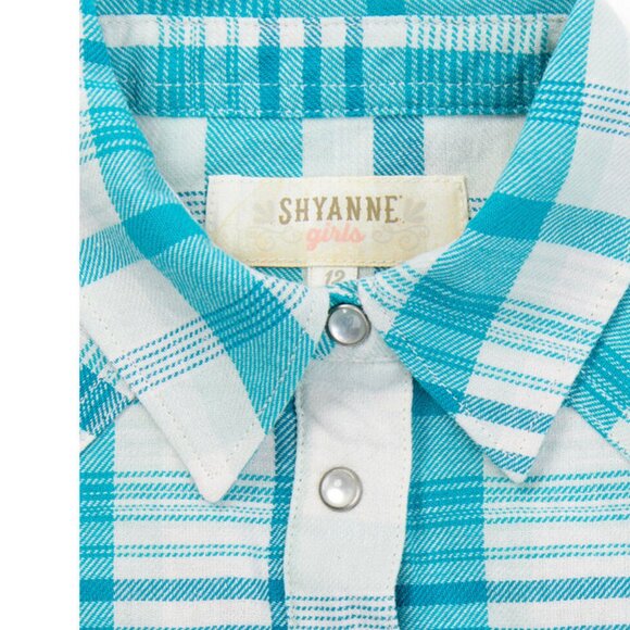 Shyanne Infant Girls' Short Sleeve Plaid Print Onesie 12 months - Picture 5 of 6